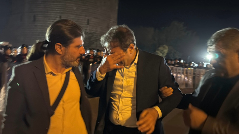 Öcalan yürüyüşüne polis müdahalesi - Resim : 2