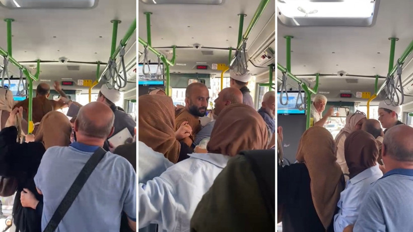 İstanbul trafiği yetmedi, otobüsler de karıştı! - Resim : 1