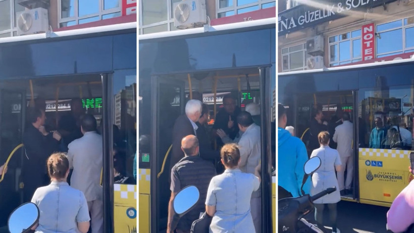 İstanbul trafiği yetmedi, otobüsler de karıştı! - Resim : 2