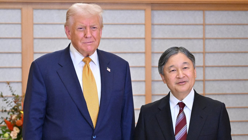 Trump, Japonya İmparatoru ile görüştü - Resim : 2