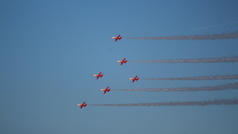 Türk Yıldızları’nın gösterisi nefes kesti - Resim : 1