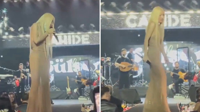 Gülşen’den sahneye para atan hayranına Atatürk tepkisi - Resim : 1