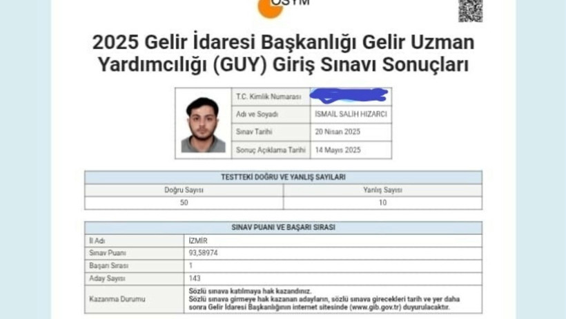 Türkiye derecesi de yetmedi, mülakatta elendi - Resim : 1