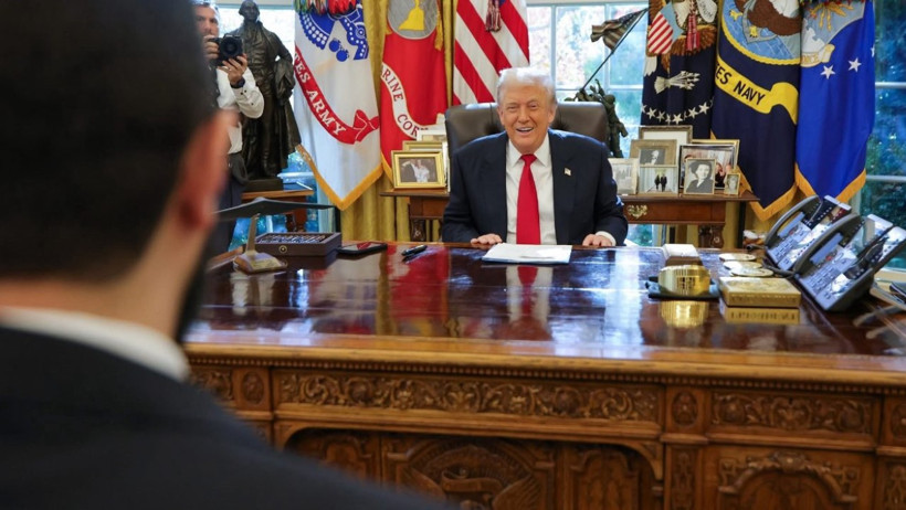 Ahmed Şara, Beyaz Saray'da Trump ile görüştü - Resim : 4