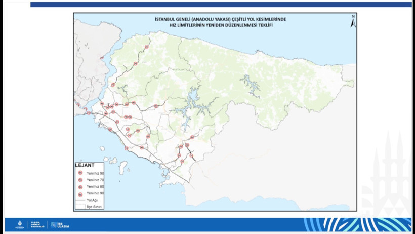 Sürücüler dikkat! İstanbul'da bazı yollarda hız limitleri değişti - Resim : 1