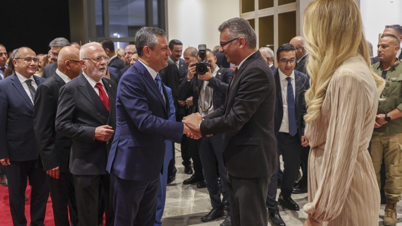 Özgür Özel, KKTC’de Cumhuriyet Bayramı resepsiyonuna katıldı - Resim : 1