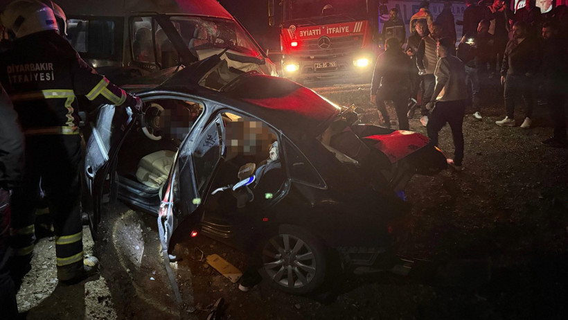 Diyarbakır'da zincirleme kaza: Ölü ve yaralılar var - Resim : 3