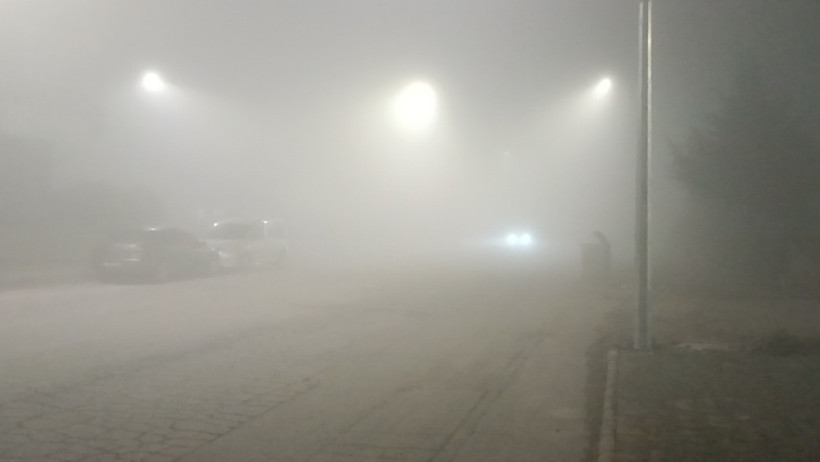 Batman’da yoğun sis: Görüş mesafesi 5 metreye kadar düştü - Resim : 1