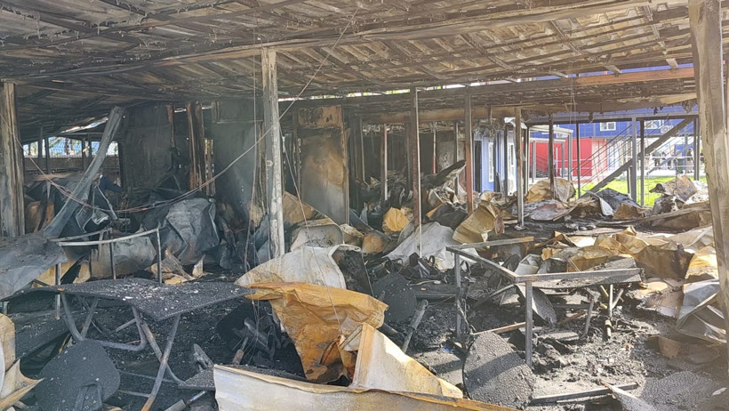 Yıldız Teknik Üniversitesi'nde yangın: Öğrenci kulüpleri kül oldu - Resim : 1