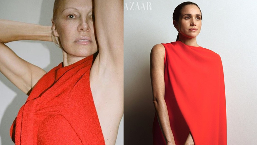 Çarpıcı iddia: Meghan Markle, Pamela Anderson'a mı özendi? - Resim : 1