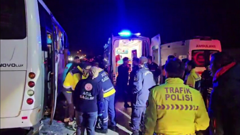 Cezaevi aracı kaza yaptı: Çok sayıda yaralı var - Resim : 2