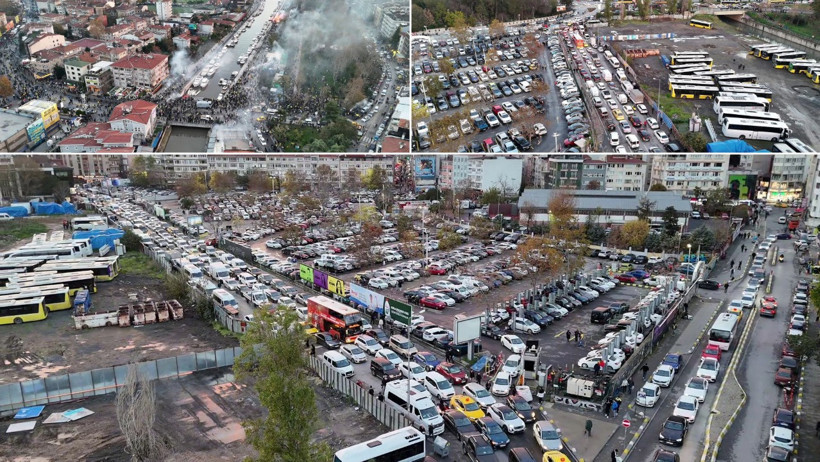 Derbi öncesi trafik durma noktasına geldi - Resim : 2