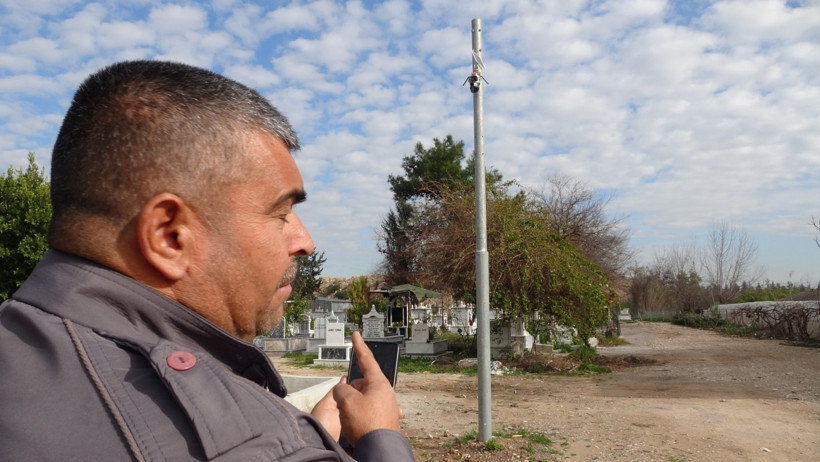 Sınır tanımıyorlar: Şimdi de mezarlıklara dadandılar - Resim : 3