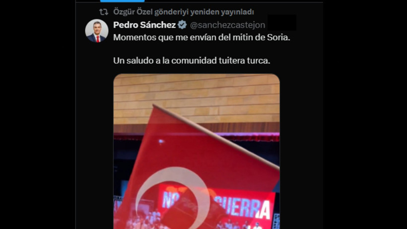 İspanya Başbakanı&rsquo;ndan T&uuml;rkiye paylaşımı - Resim : 1