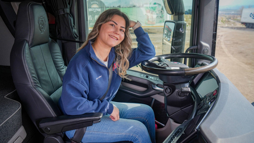 Rutin iş yaşamından sıkıldı, TIR şof&ouml;r&uuml; oldu - Resim : 1