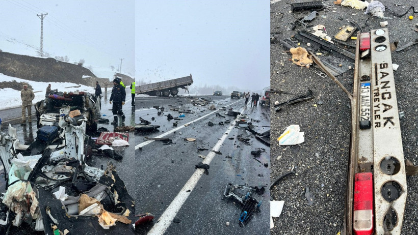 Tatvan’da feci kaza: 2 ölü, 5 yaralı - Resim : 4