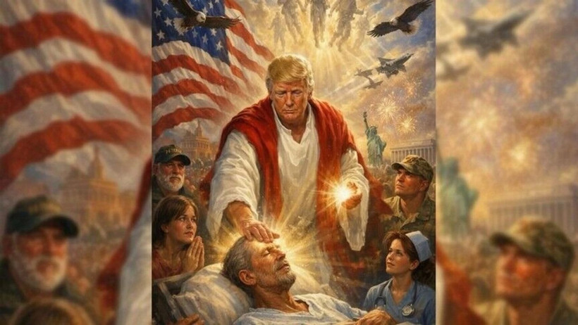 Trump, skandal paylaşımını sildi - Resim : 1