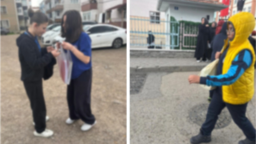 Okulda silaha karşı poşetli önlem! - Resim : 1