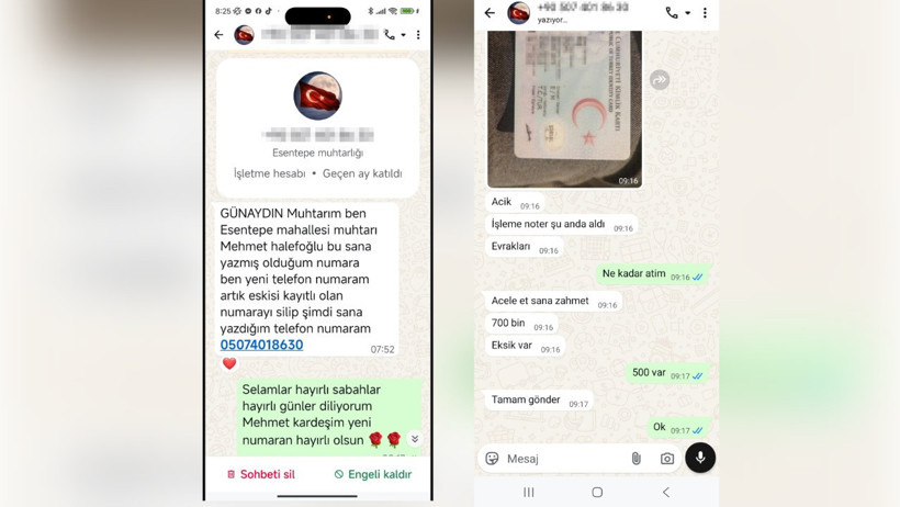 Muhtarın fotoğrafını kullandılar, yüzlerce kişiden para istediler - Resim : 1