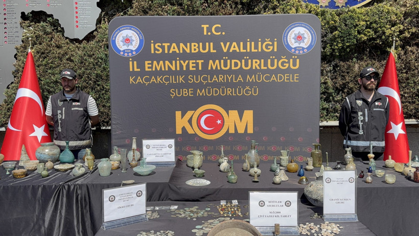Binlerce tarihi eser emniyette sergilendi - Resim : 1