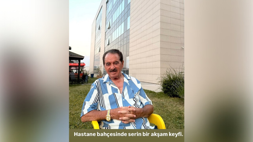 İbrahim Tatlıses, hastaneden yeni bir fotoğrafını paylaştı - Resim : 1