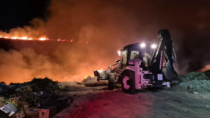 Bodrum'da korkutan yangın: Alevler hızla yayıldı - Resim : 1
