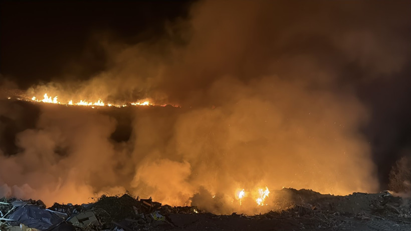 Bodrum'da korkutan yangın - Resim : 7