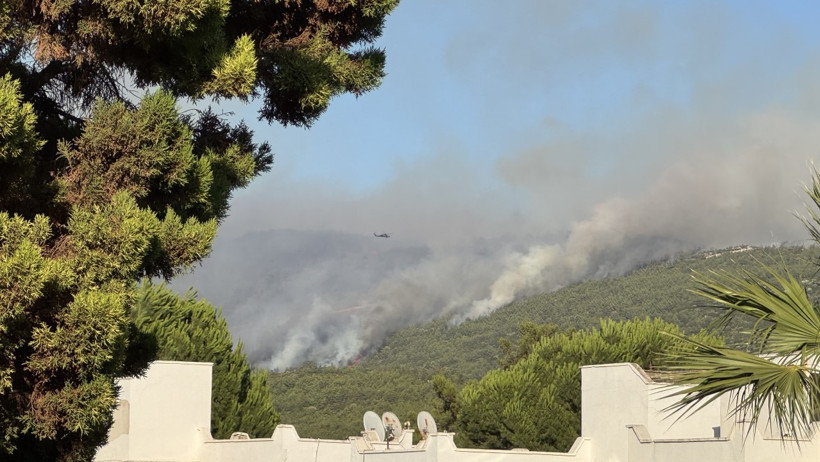 Muğla'da 3 ayrı noktada yangın - Resim : 11