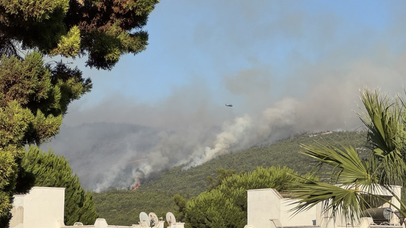 Muğla'da 3 ayrı noktada yangın - Resim : 10