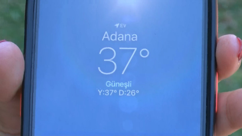 Adana'da kavurucu sıcaklar etkisini artırdı: Cadde ve sokaklar boş kaldı - Resim : 3