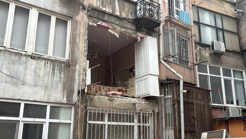 Nişantaşı'nda korku dolu anlar! Mahalleli deprem oldu zannetti - Resim : 1