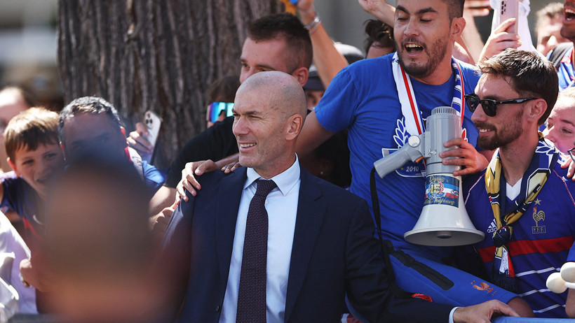 Zidane'a rekor maaş: Dünya Kupası kazanan De La Fuente'nin üç katı! - Resim : 1
