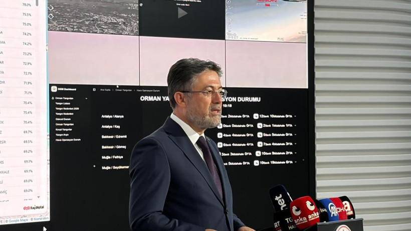 Bakan Yumaklı son durumu açıkladı: 115 yangından 110'u kontrol altında - Resim : 1