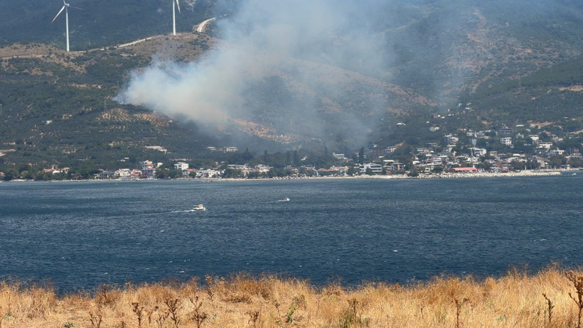 Balıkesir'de peş peşe orman yangınları - Resim : 3