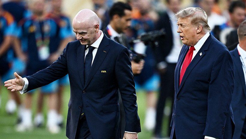Trump'tan FIFA'ya Infantino uyarısı: 'Büyük bir hata olur' - Resim : 1