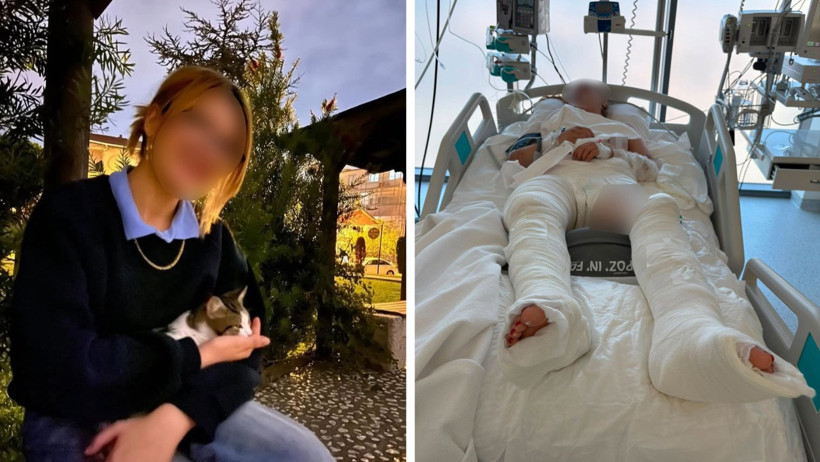Vahşet: Otomobil çarptıktan sonra üzerinden geçti - Resim : 1