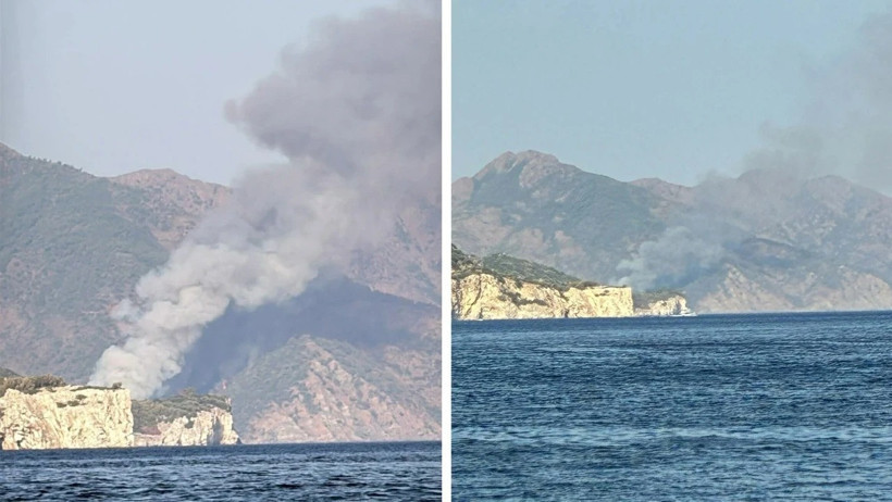 Marmaris'te orman yangını - Resim : 2
