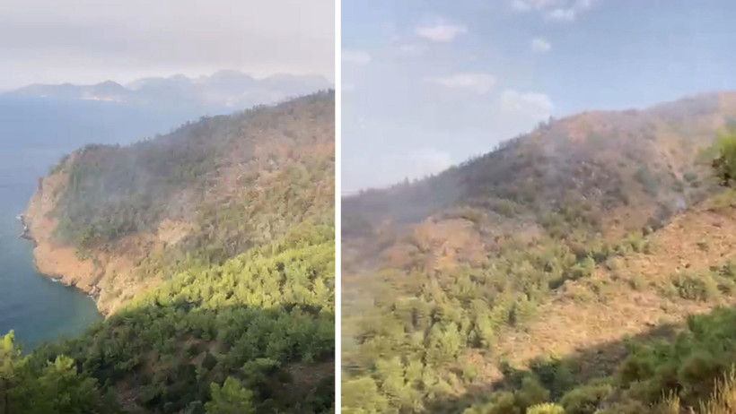Muğla'da orman yangını kontrol altına alındı - Resim : 1