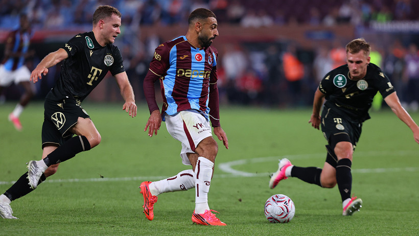 Trabzonspor Avrupa'da kayıp: Tur Ferencvaros deplasmanına kaldı: 0-1 - Resim : 2