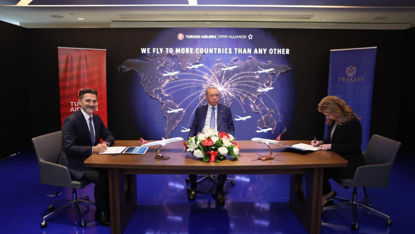 THY ABD'den 150 Boeing uçağı alacak. İmzalar Erdoğan'ın huzurunda atıldı - Resim : 2