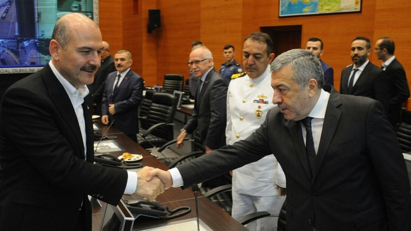 Süleyman Soylu ve Mustafa Çalışkan