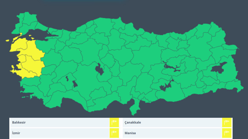Hafta sonu planı yapanlar dikkat. Meteoroloji&rsquo;den sağanak ve fırtına alarmı - Resim : 1