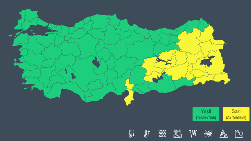 Meteoroloji tek tek a&ccedil;ıkladı. 46 ilde sağanak 19 ilde sarı alarm (6 Ekim 2026) - Resim : 1