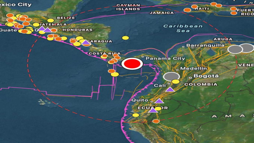 Panama'da 7.7 büyüklüğünde deprem! Binalar ve yollar çöktü, tsunami uyarısı yapıldı - Resim : 1