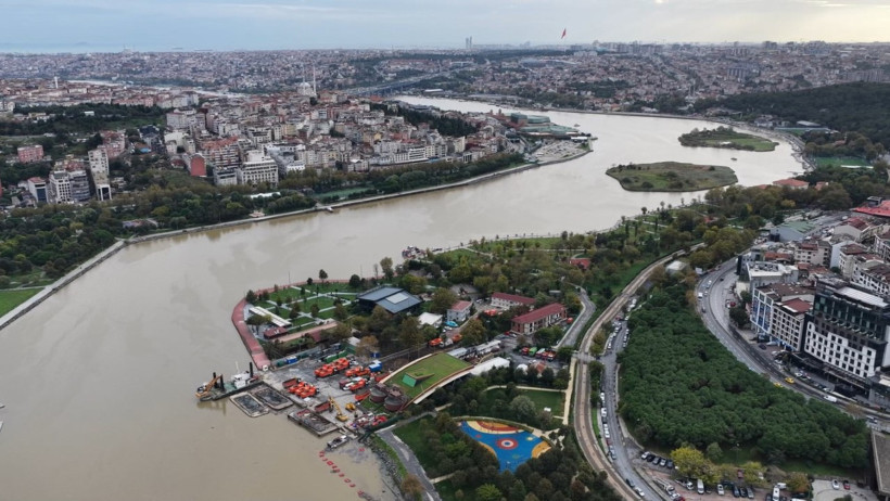 Sel felaketinin ardından Haliç’in rengi değişti - Resim : 1
