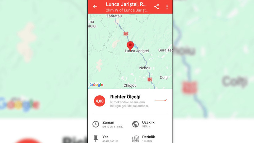 Romanya'da korkutan deprem - Resim : 2