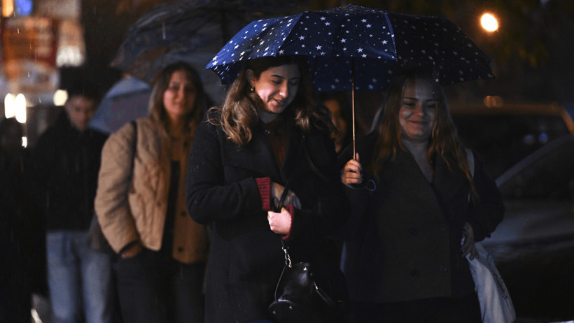 İstanbul için alarm. Kuvvetli sağanak geliyor. Tarih verildi - Resim : 6