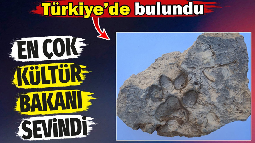 T&uuml;rkiye'de bulundu. K&uuml;lt&uuml;r Bakanı &ccedil;ok sevindi - Resim : 1