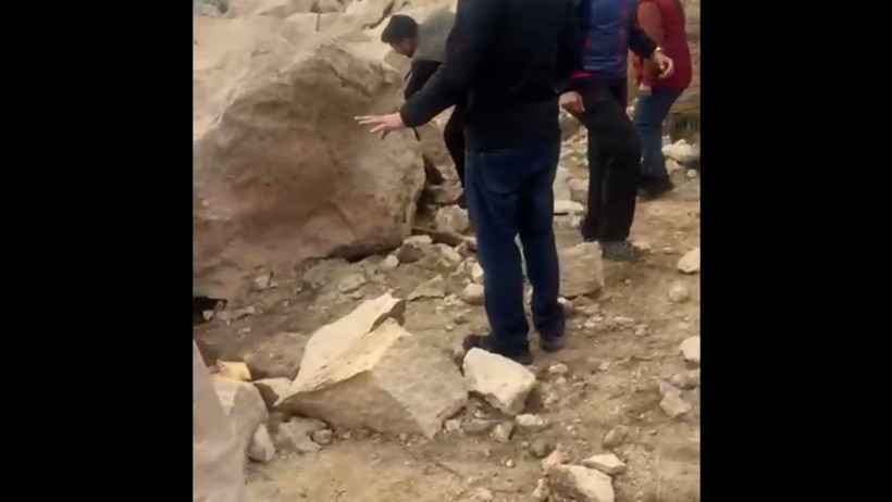 Kapadokya'da peribacası çöktü. Ölü ve yaralılar var - Resim : 1