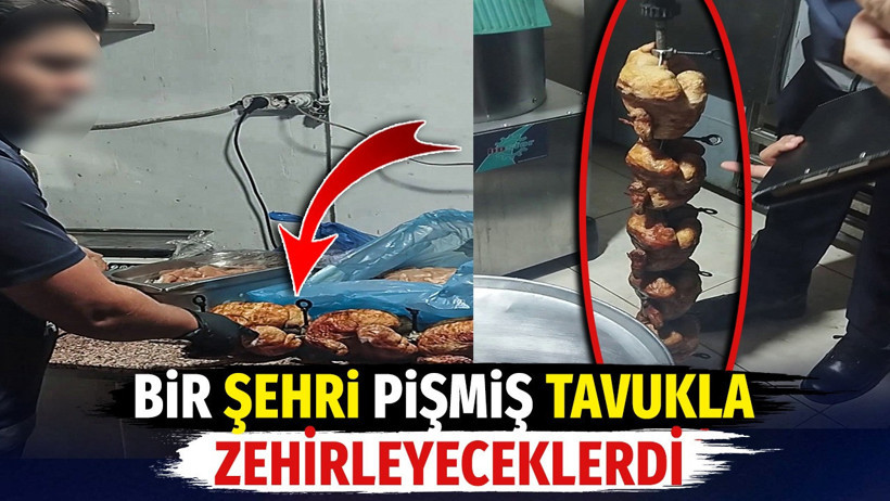 Bir şehri pişmiş tavukla zehirleyeceklerdi - Resim : 1